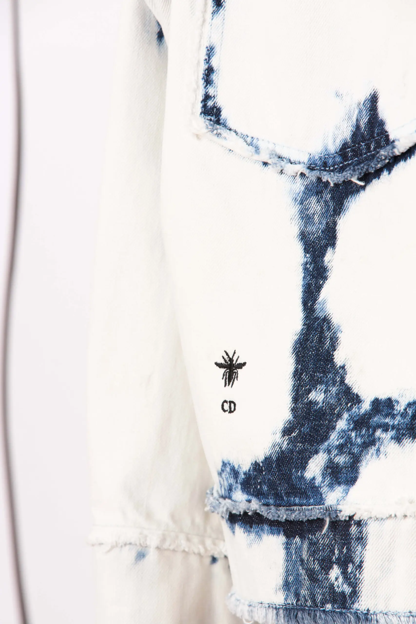 Acid Button Up Waked Out Denim Jacket 6 Acid Button Up Waked Out Denim Jacket - Image 6