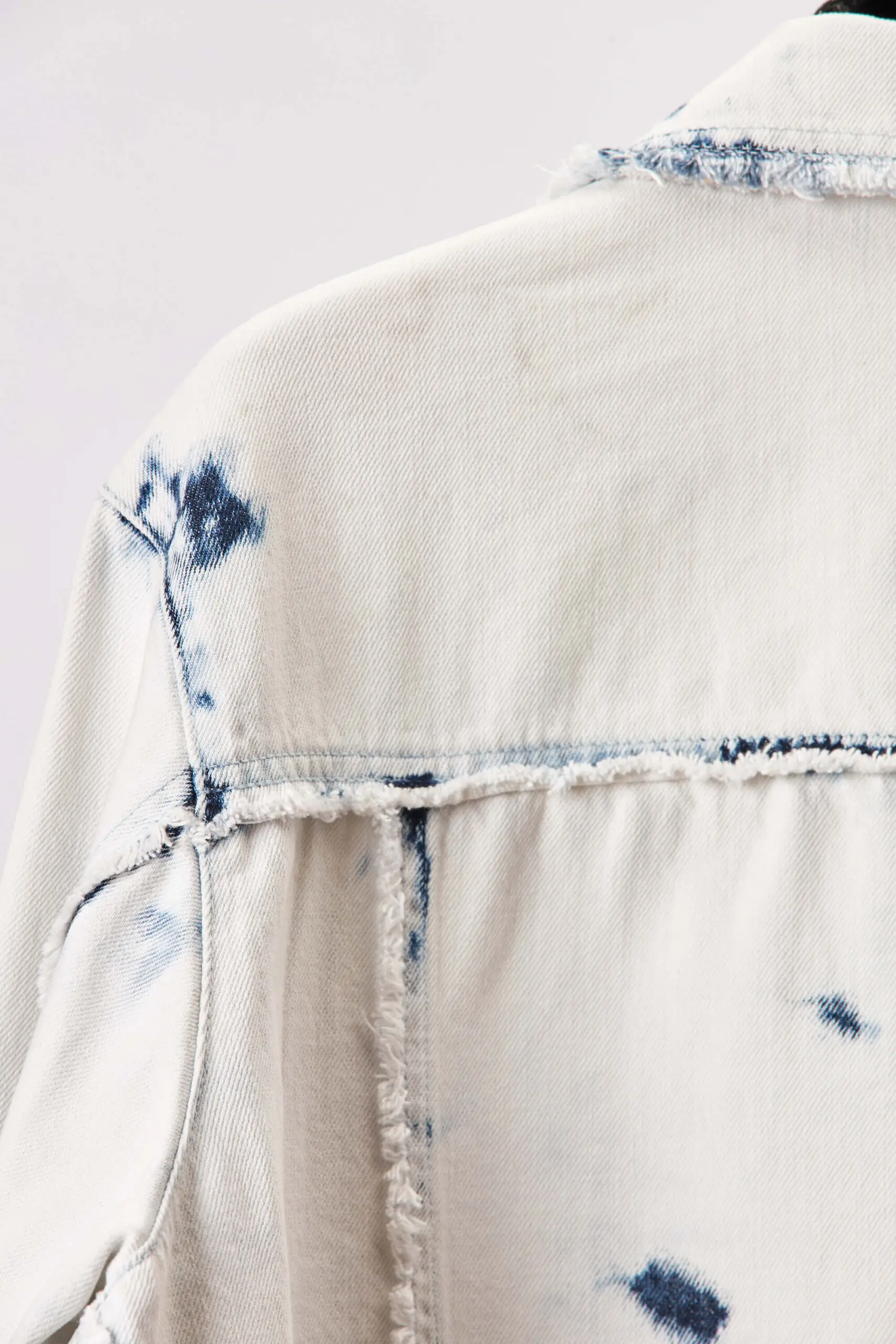 Acid Button Up Waked Out Denim Jacket 9 Acid Button Up Waked Out Denim Jacket - Image 9