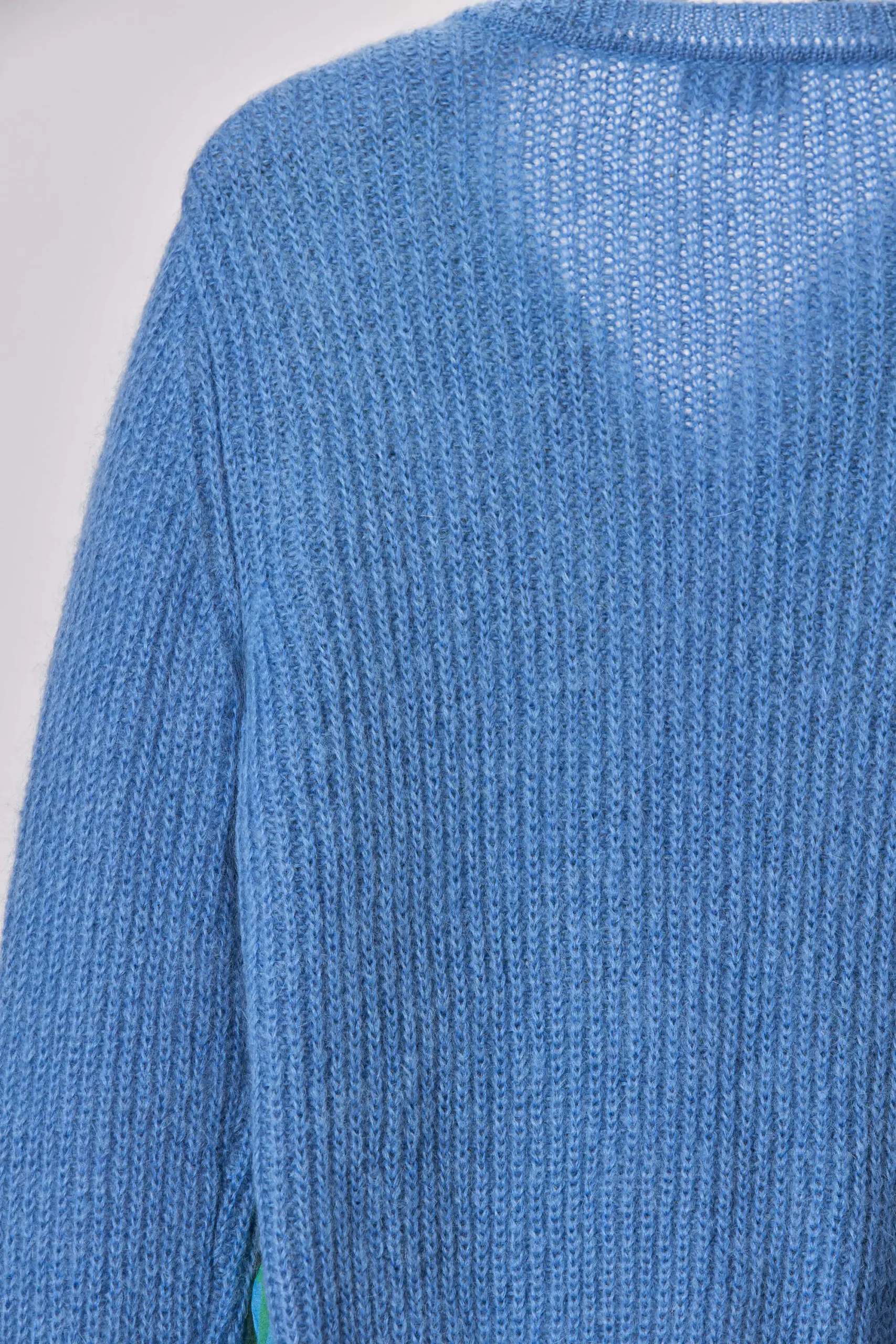 Printed Mohair And Viscose Blend Cardigan 7 Printed Mohair And Viscose Blend Cardigan - Image 7