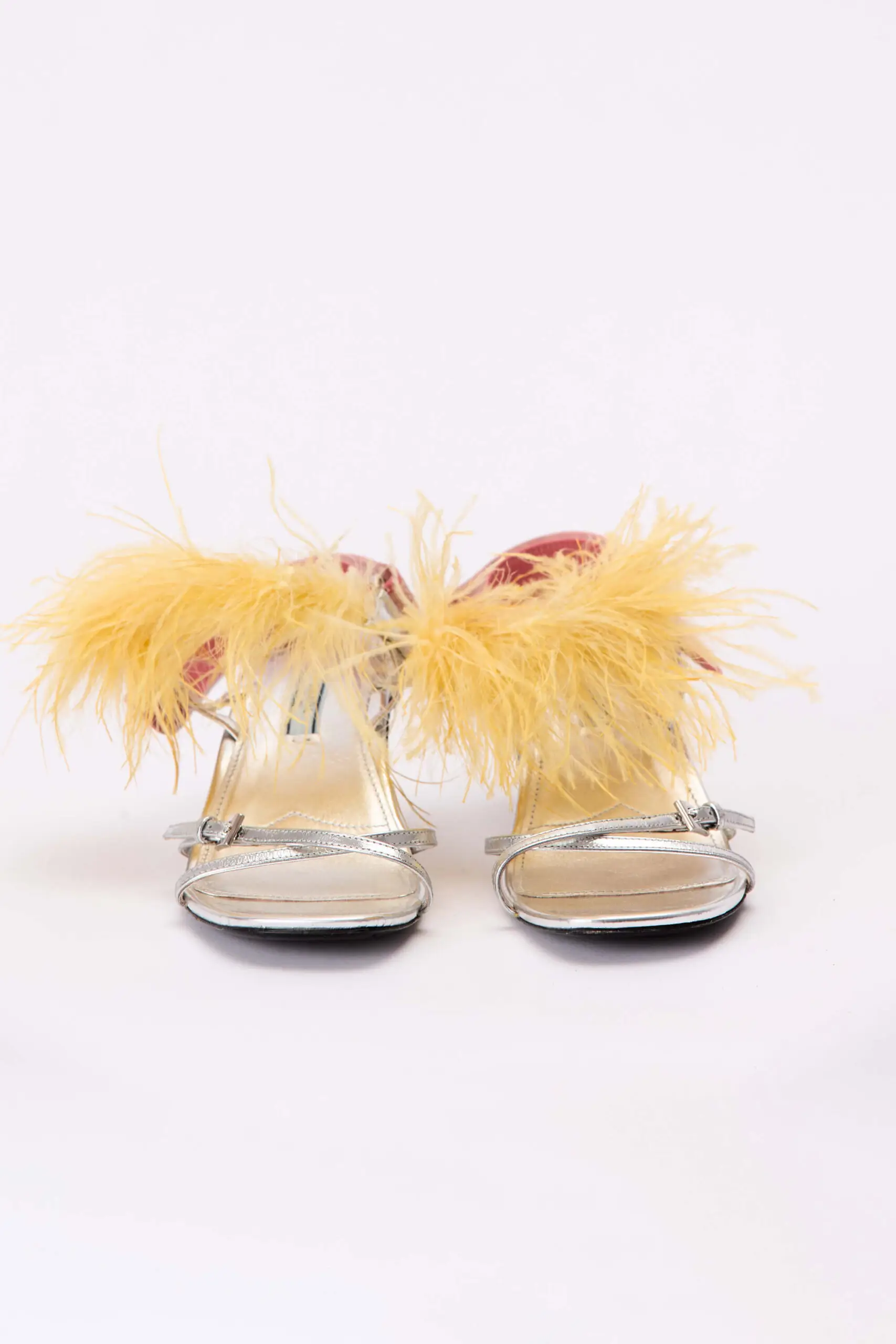 Sandals With Ostrich Feather 6 Sandals With Ostrich Feather - Image 6