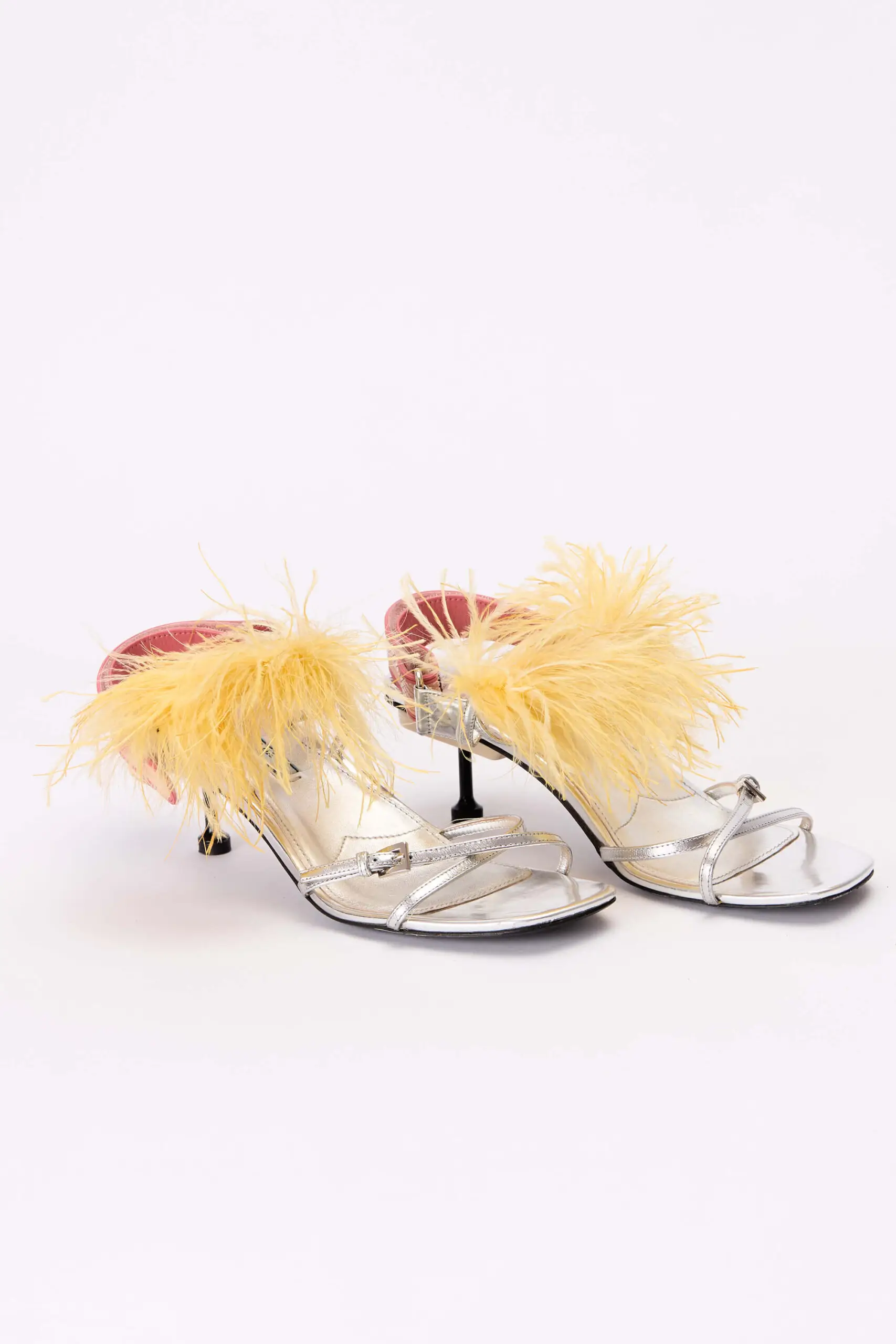 Sandals With Ostrich Feather 5 Sandals With Ostrich Feather - Image 5