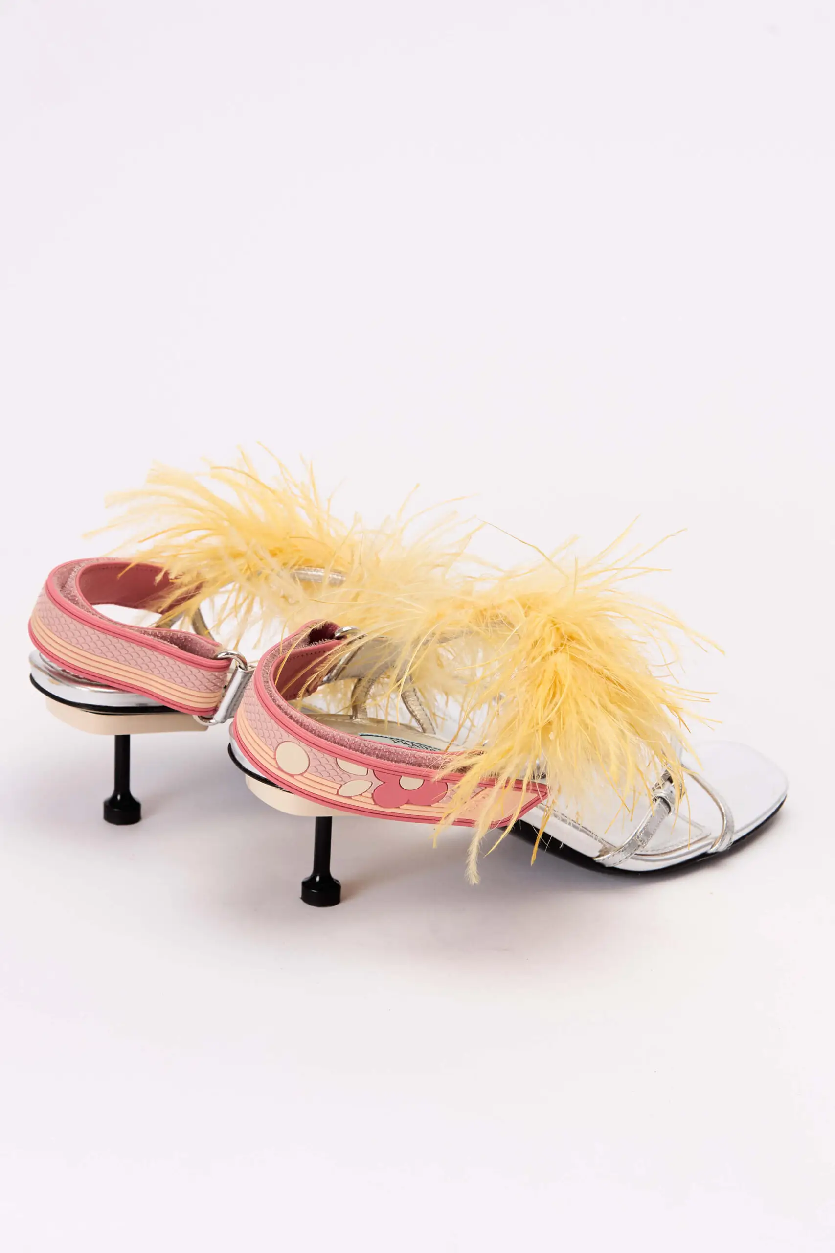 Sandals With Ostrich Feather 4 Sandals With Ostrich Feather - Image 4