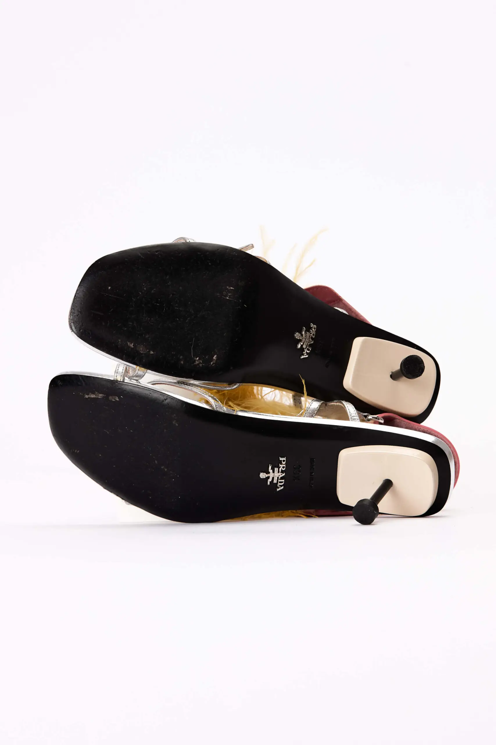 Sandals With Ostrich Feather 7 Sandals With Ostrich Feather - Image 7