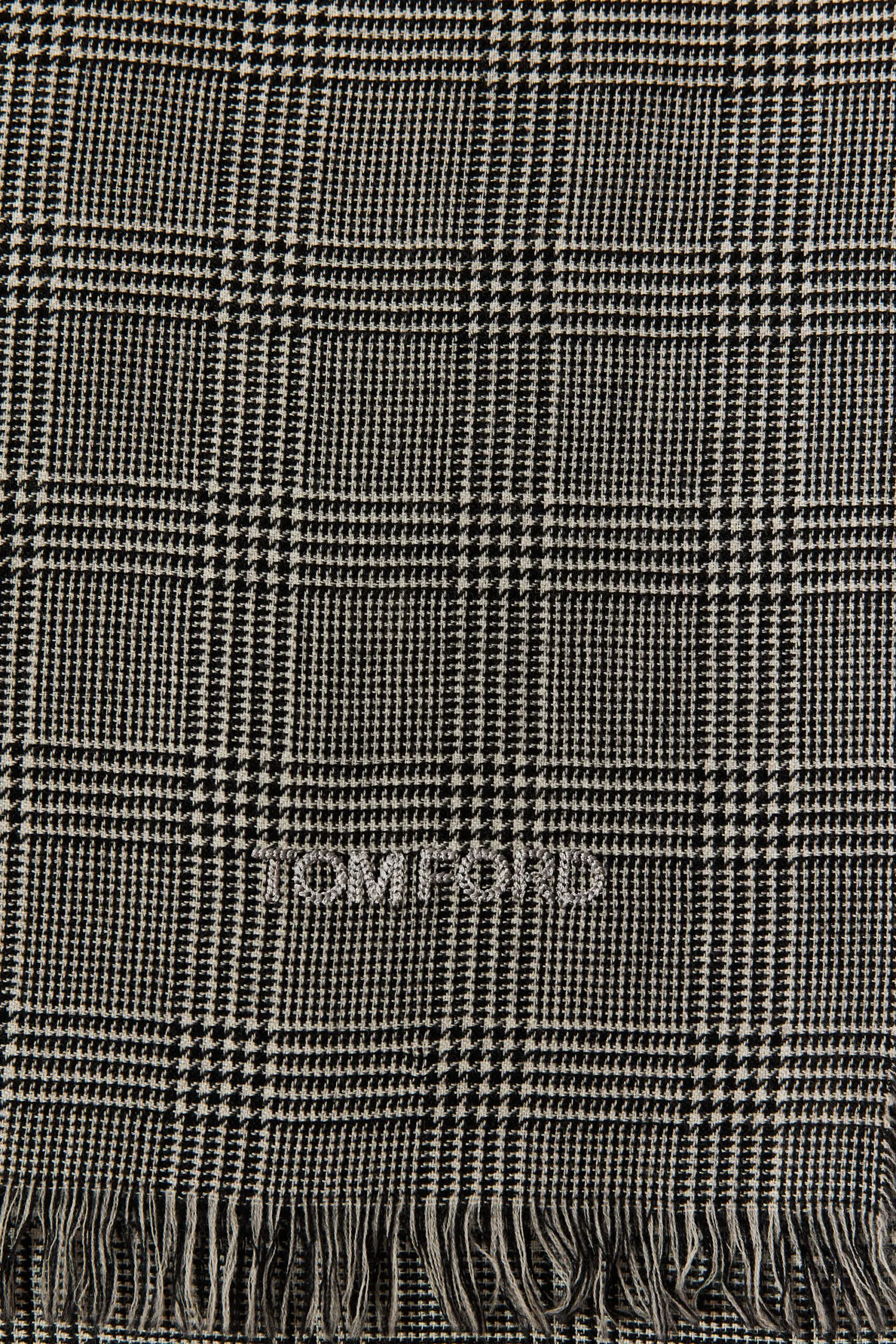 Prince Of Wales Check Scarf 1 Prince of Wales Check Scarf