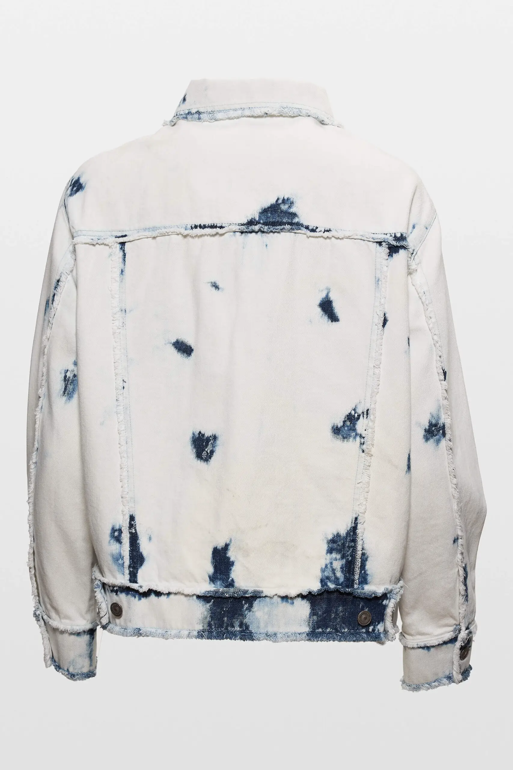 Acid Button Up Waked Out Denim Jacket 12 Acid Button Up Waked Out Denim Jacket - Image 12