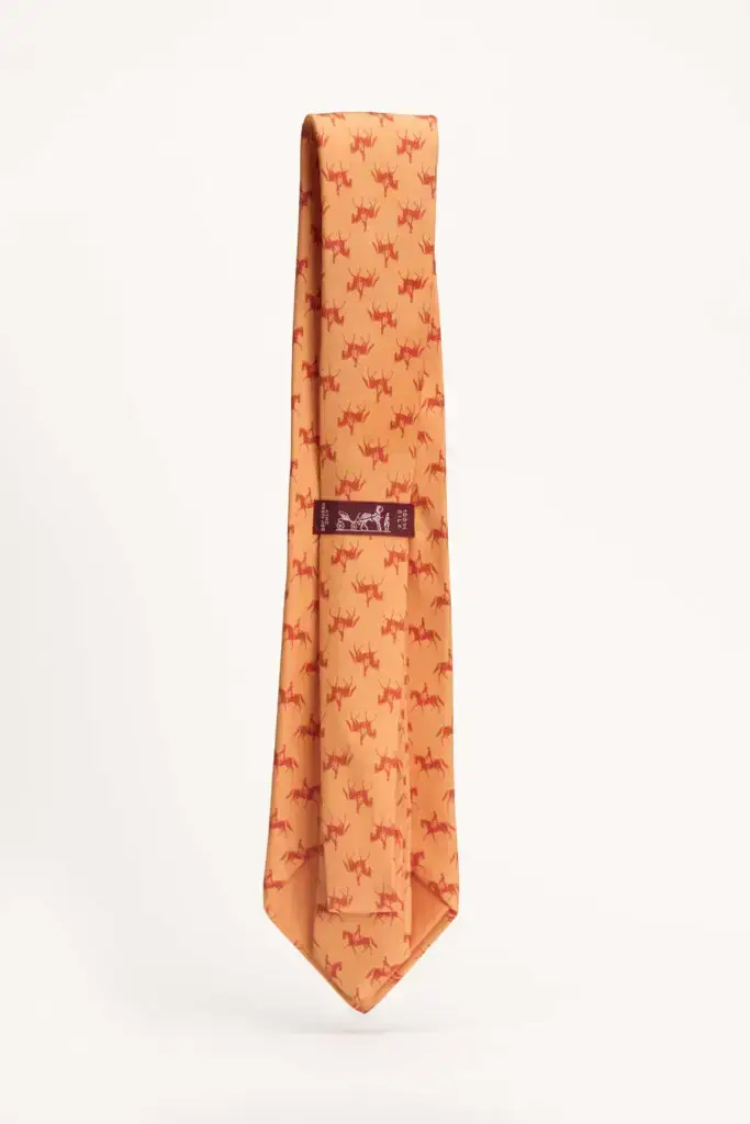 Equestrian Pattern Tie