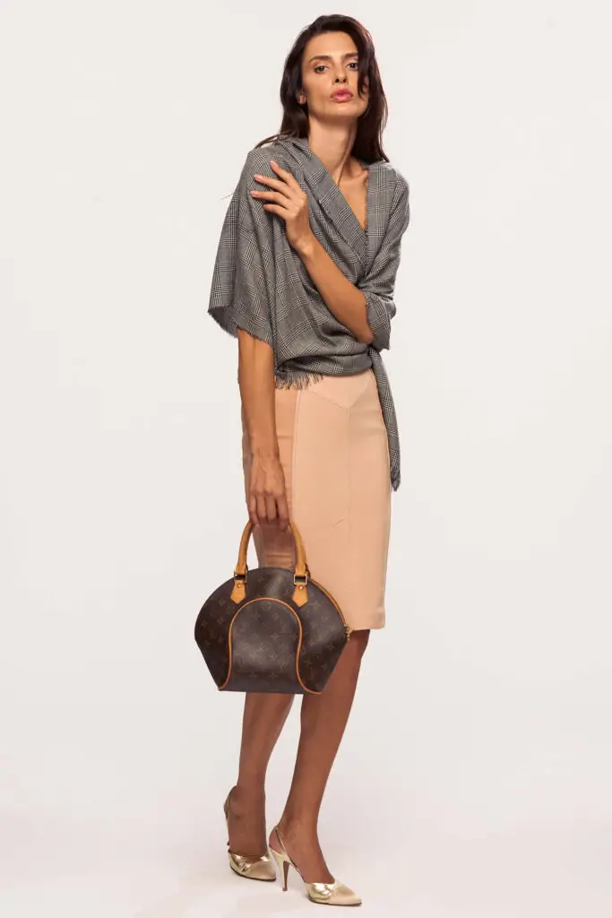 Ellipse Leather Handbag