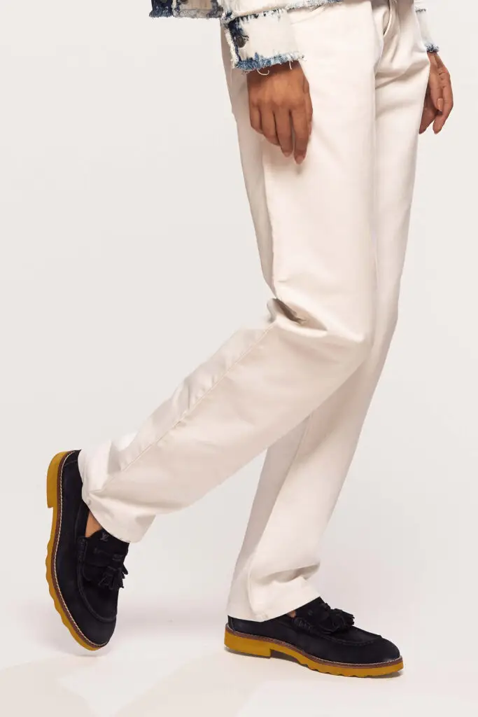 Suede Tassel Loafers