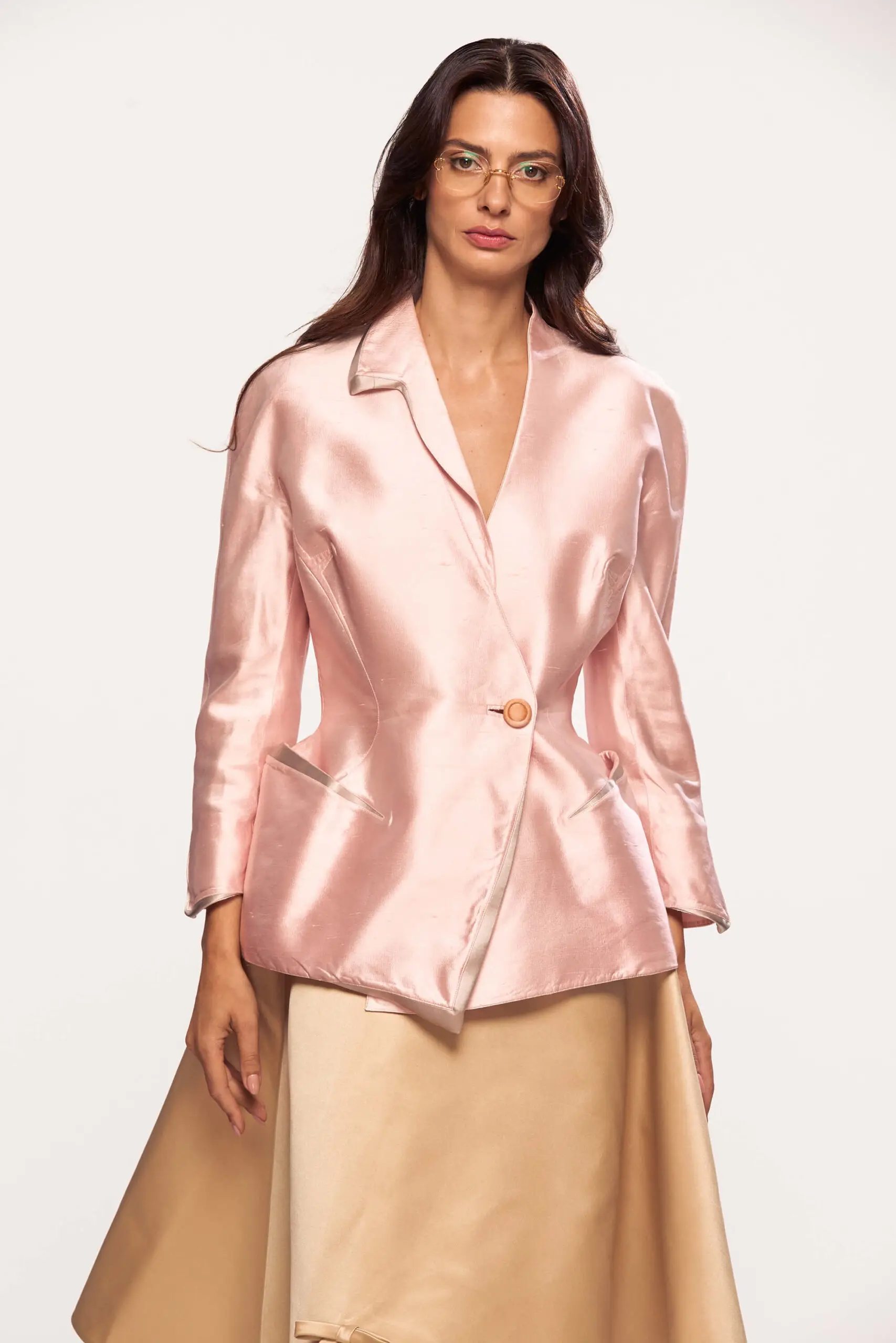 Sculptural Tailored Blazer 1 Sculptural Tailored Blazer