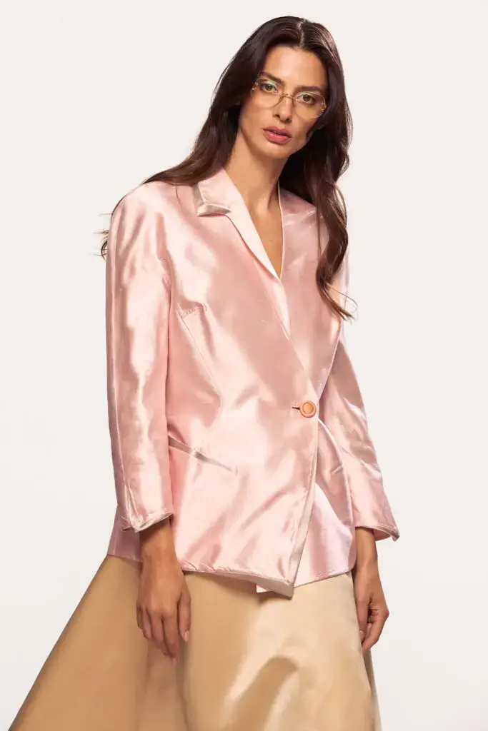Sculptural Tailored Blazer