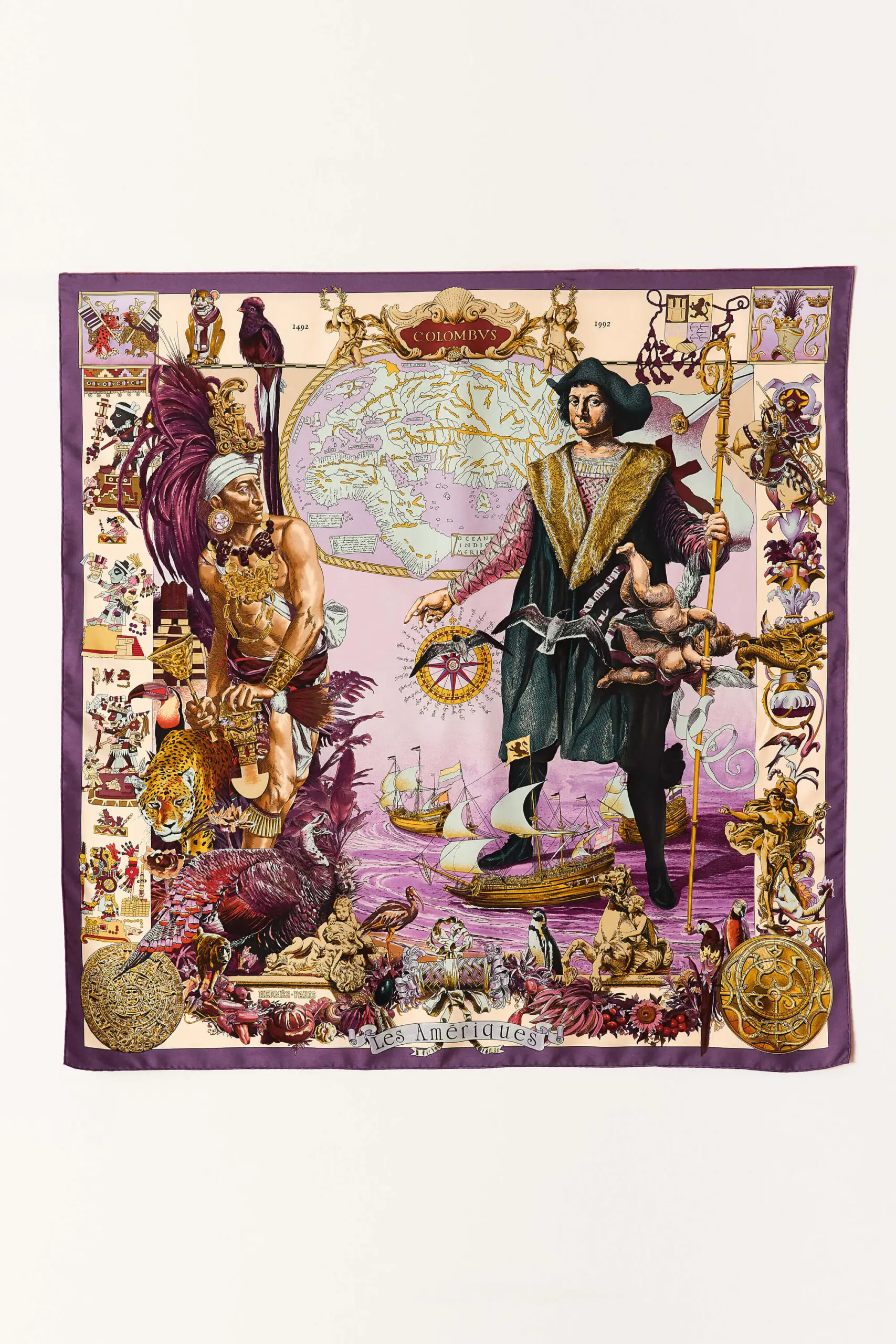 Les Amérique Scarf 90 1 Les Amérique Scarf 90