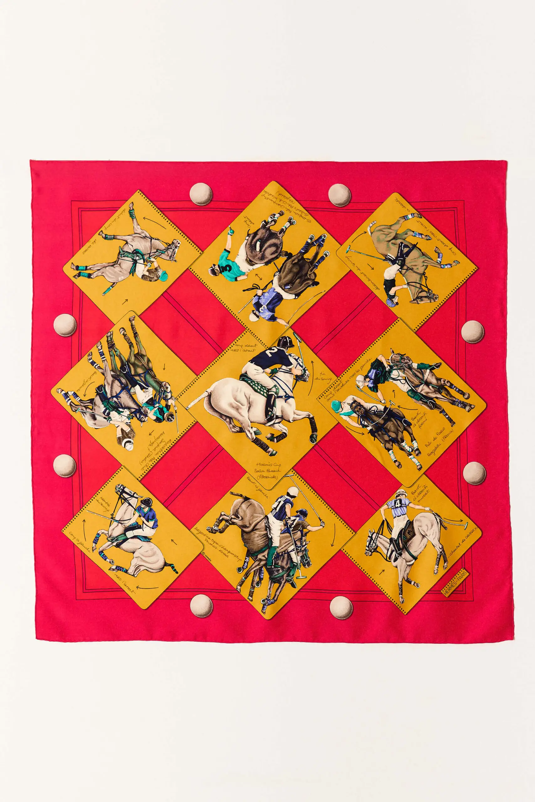 Le Monde Du Polo 90 Scarf 1 Le Monde du Polo 90 Scarf