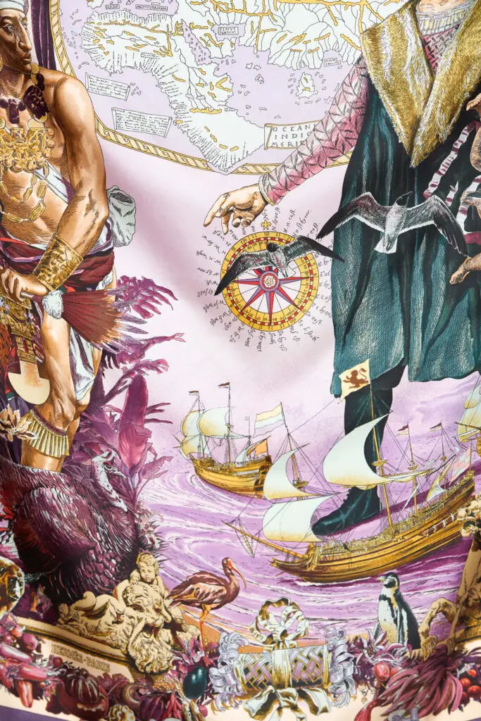 Les Amériques 90 Scarf