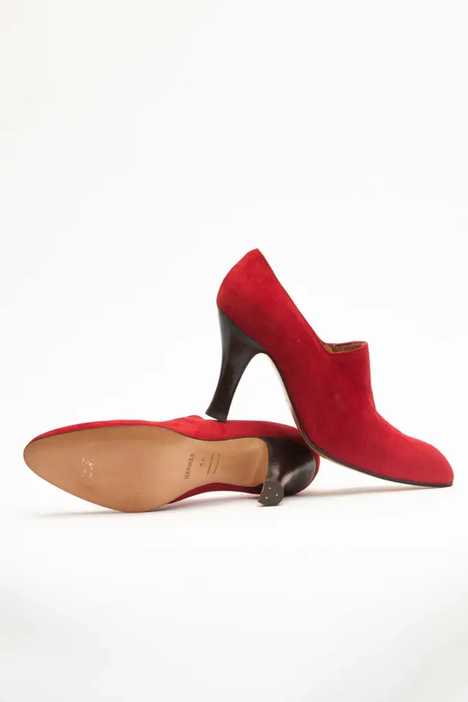 Suede Ankle Pumps