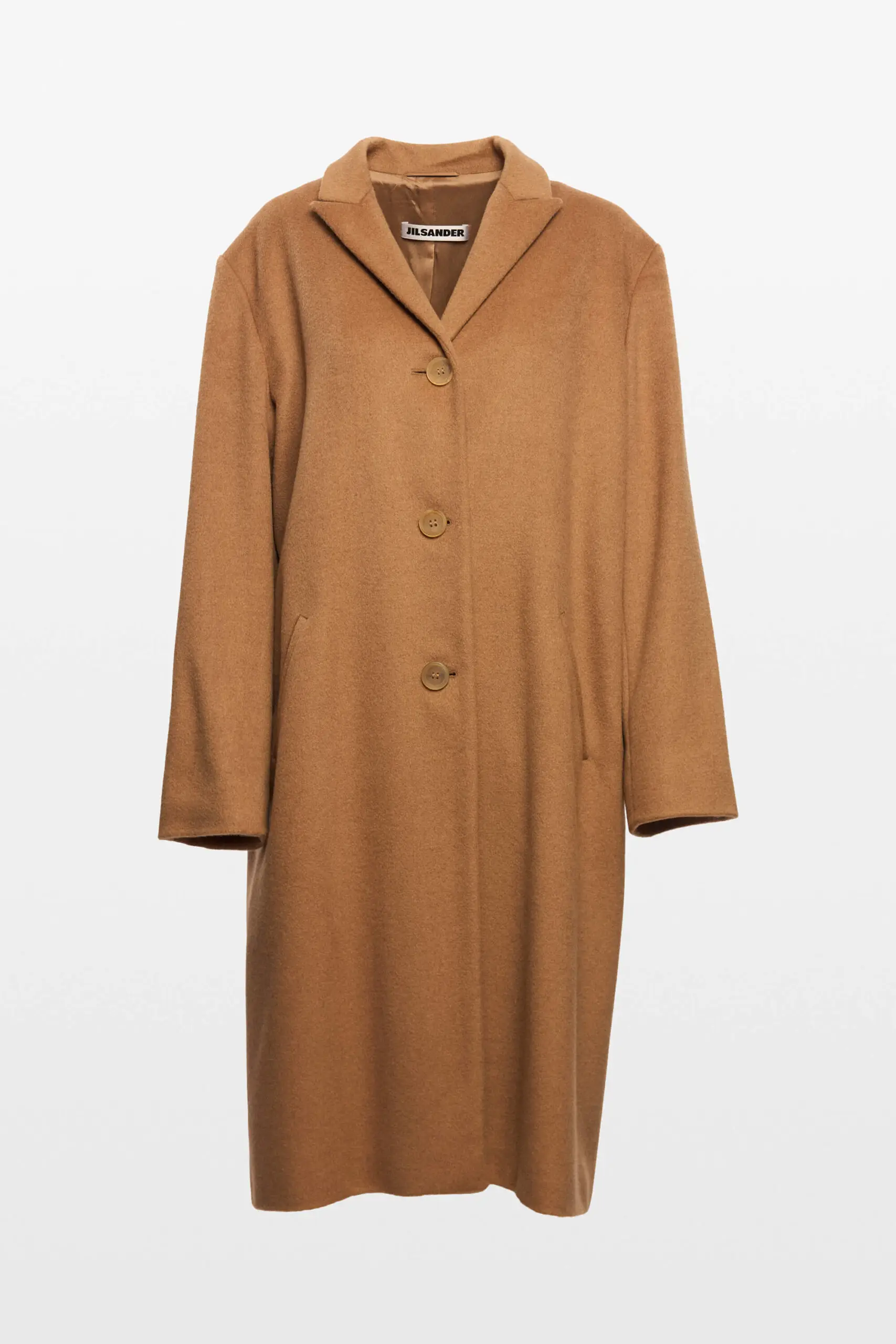 Camel Single Breasted Coat 1 Camel Single Breasted Coat