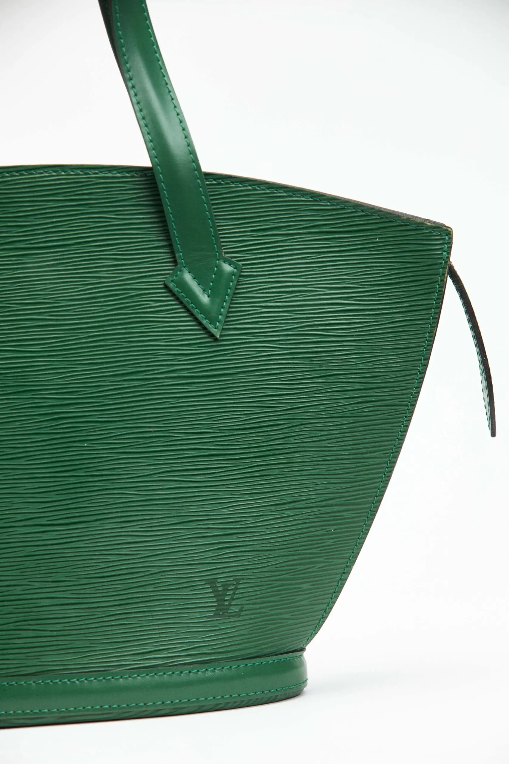 Saint Jacques Leather Green Tote 2 Saint Jacques Leather Green Tote
