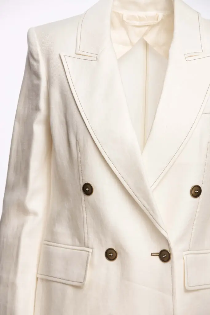 Verace Double Breasted Linen Blazer