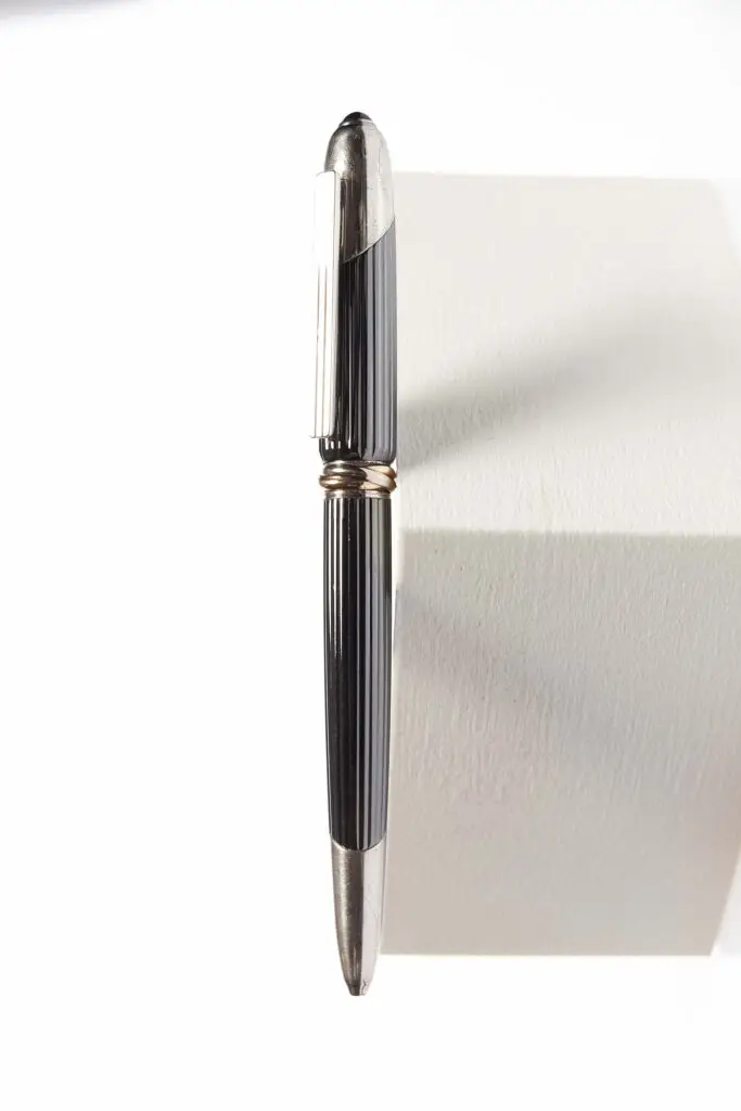 Cougar Ballpoint Pen in Titanium Silver