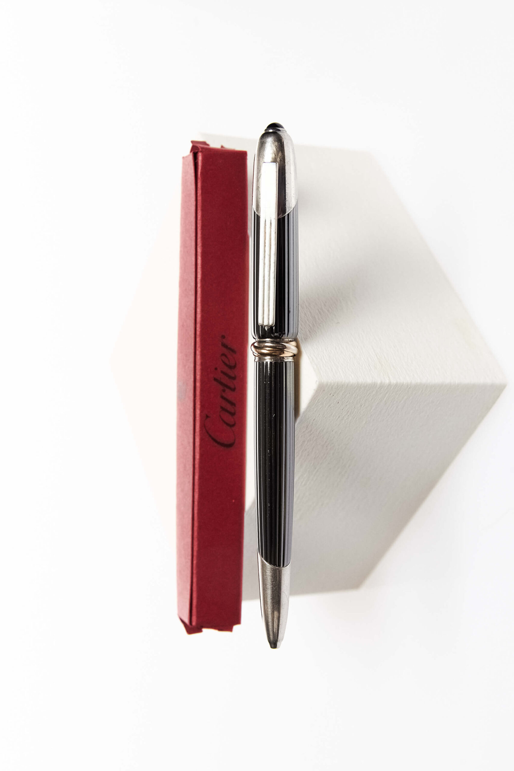 Cougar Ballpoint Pen In Titanium Silver 2 Cougar Ballpoint Pen in Titanium Silver