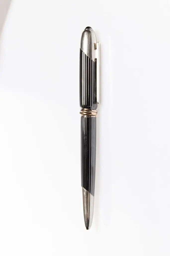 Cougar Ballpoint Pen in Titanium Silver