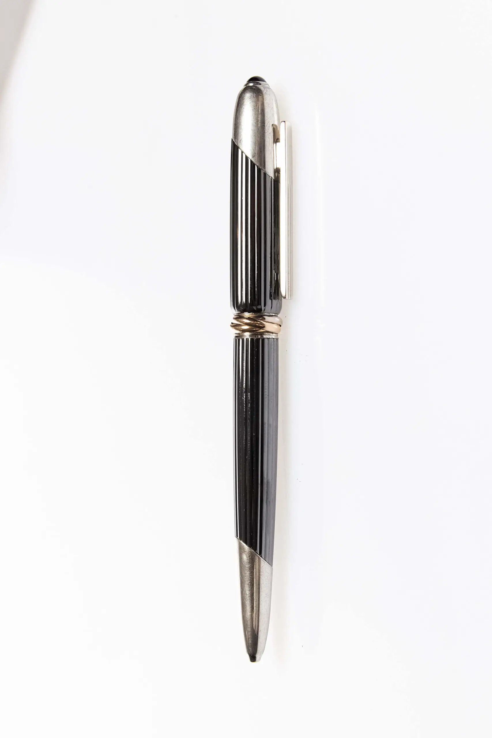 Cougar Ballpoint Pen In Titanium Silver 3 Cougar Ballpoint Pen in Titanium Silver