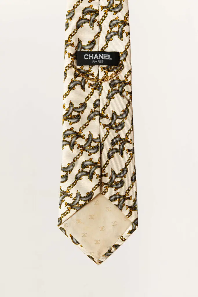 Fish Print Tie