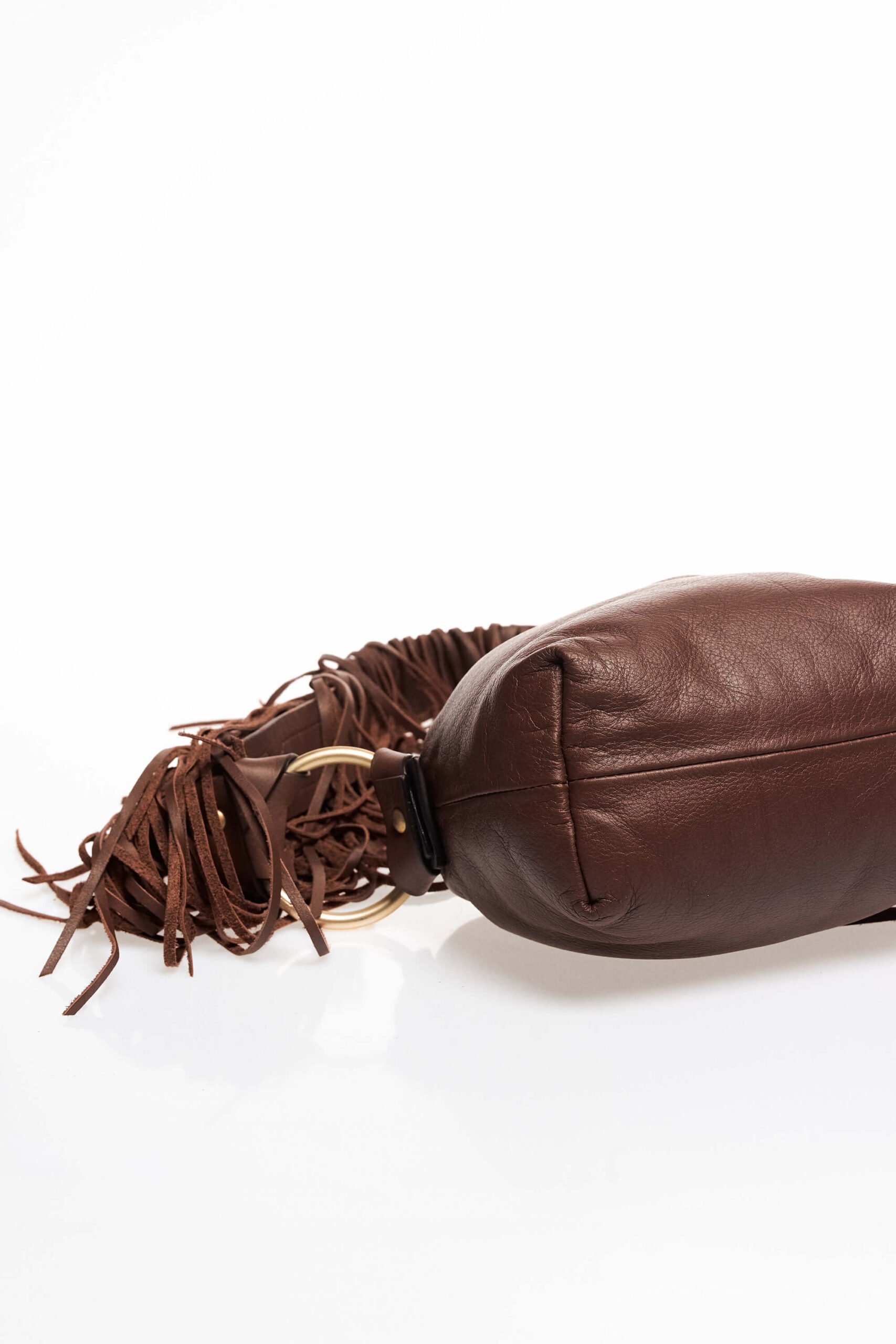 Fringed Leather Shoulder Bag 3 Fringed Leather Shoulder Bag