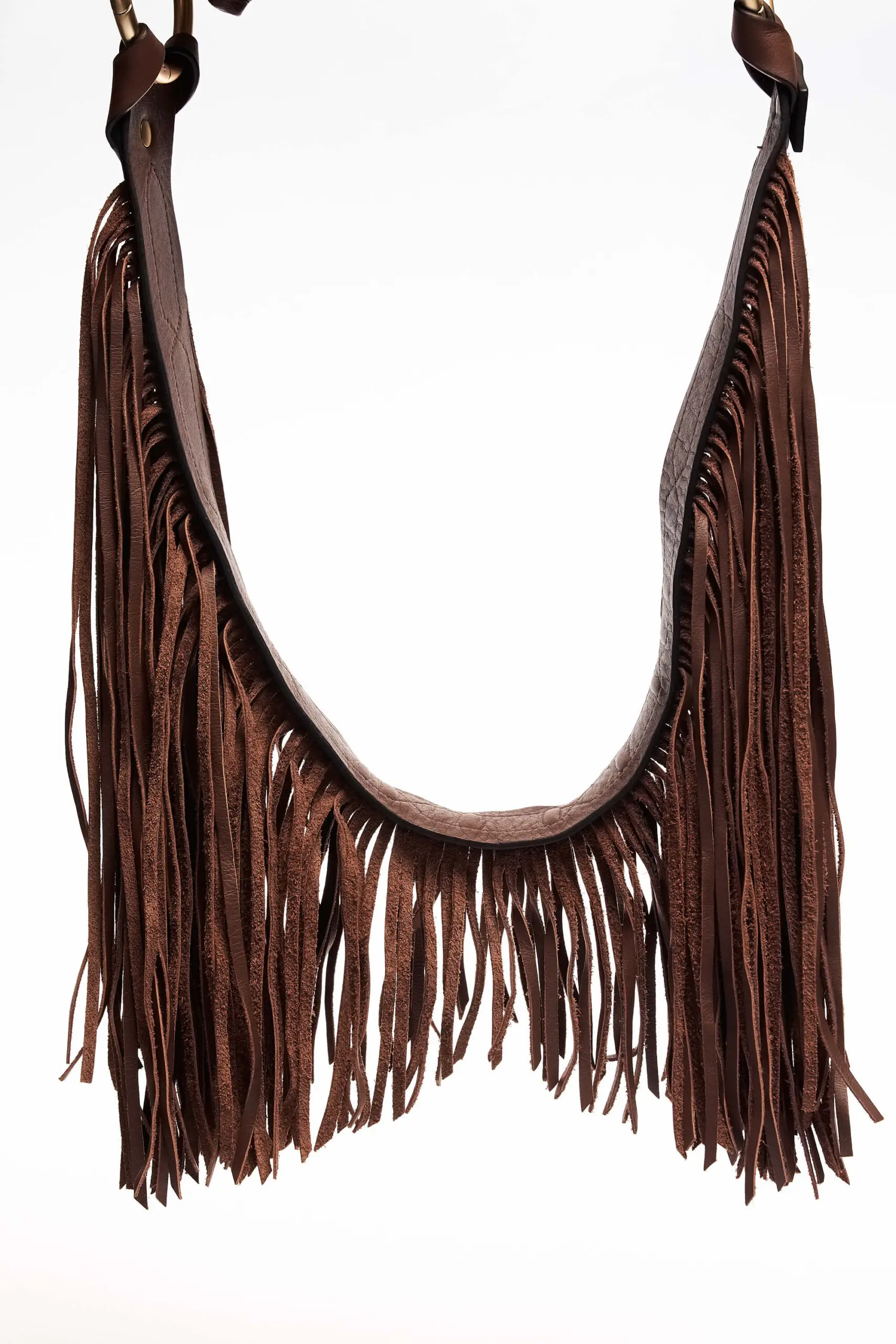 Fringed Leather Shoulder Bag 4 Fringed Leather Shoulder Bag