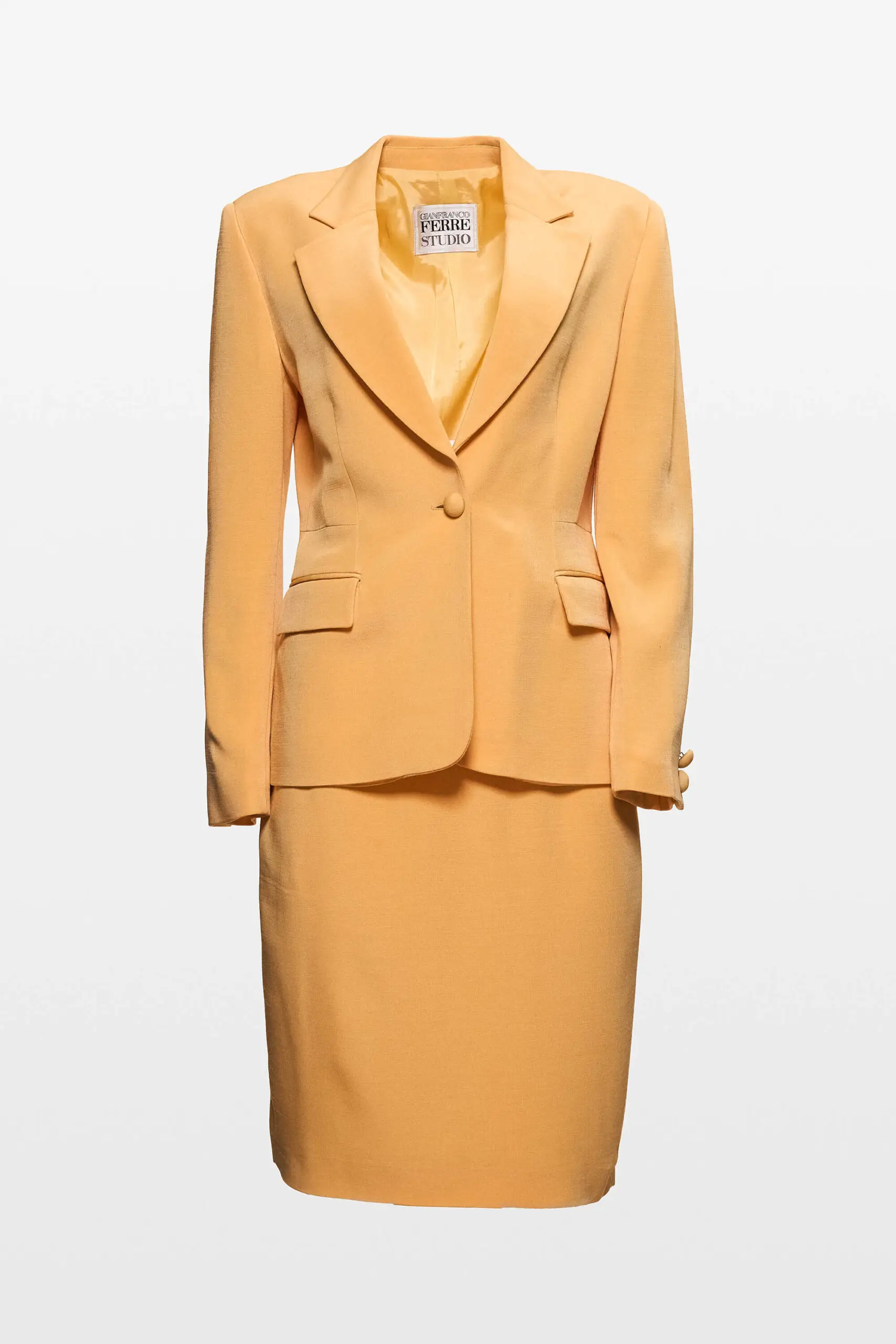 Yellow Skirt Suit Set 1 Yellow Skirt Suit Set