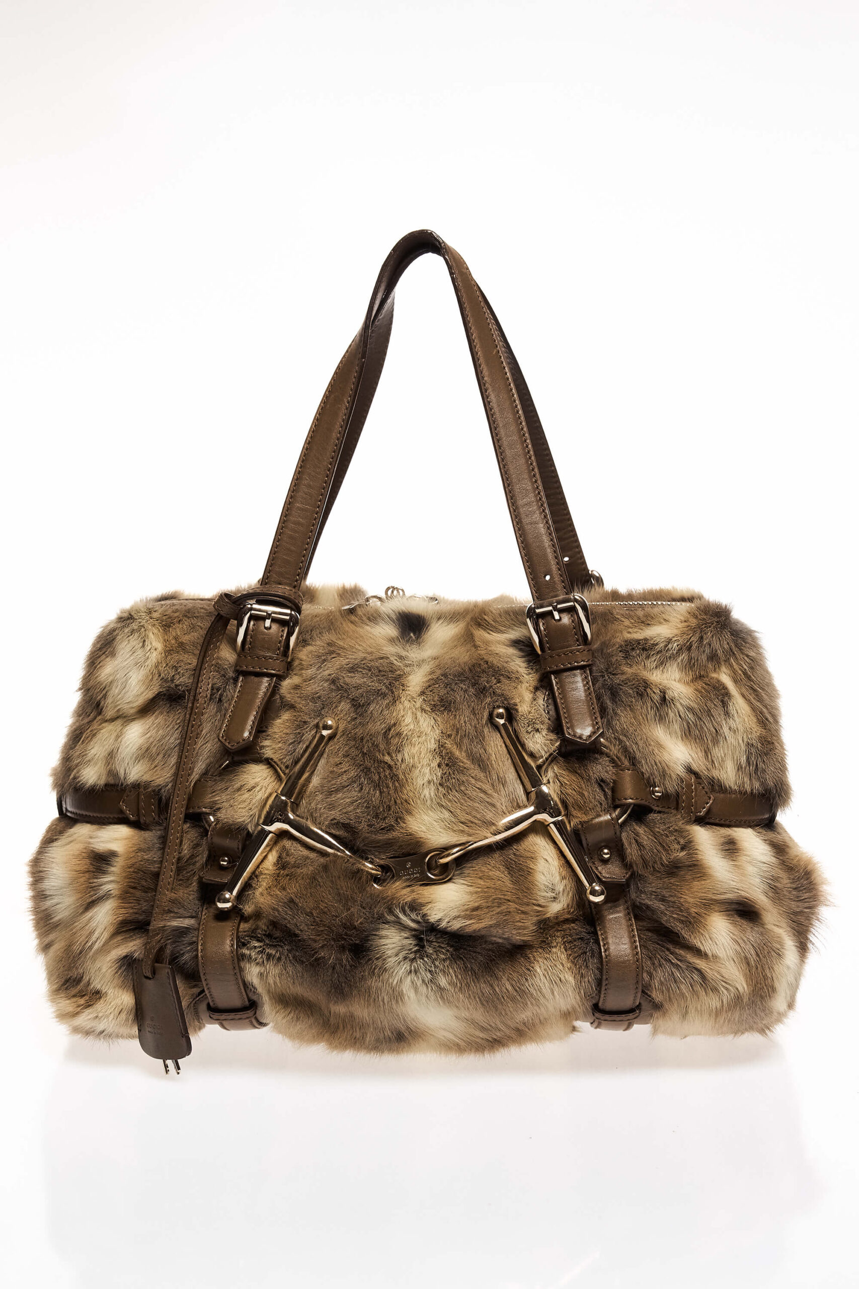 85Th Anniversary Fur Boston Bag Rare 4 85th Anniversary Fur Boston Bag Rare