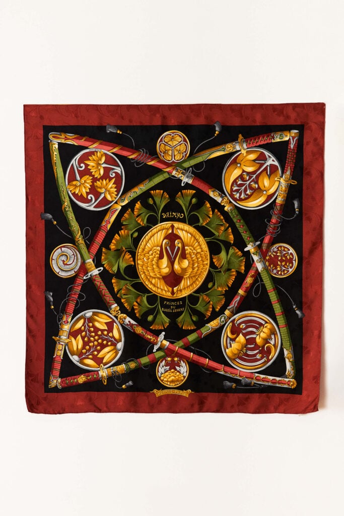 Daimyo Princes du Soleil Levant Scarf 90