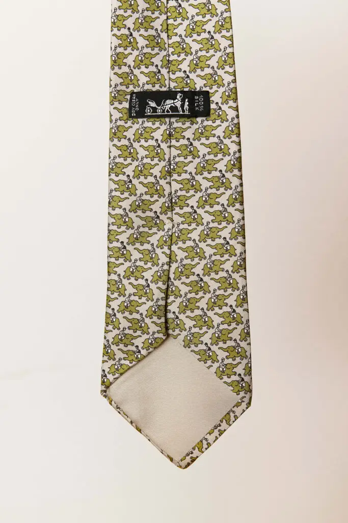 Elephant Print Tie