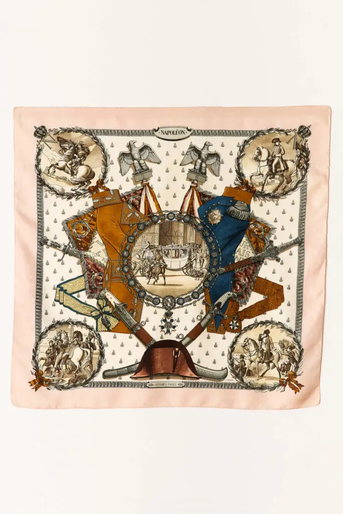 Napoléon Jacquard Carré Scarf 90