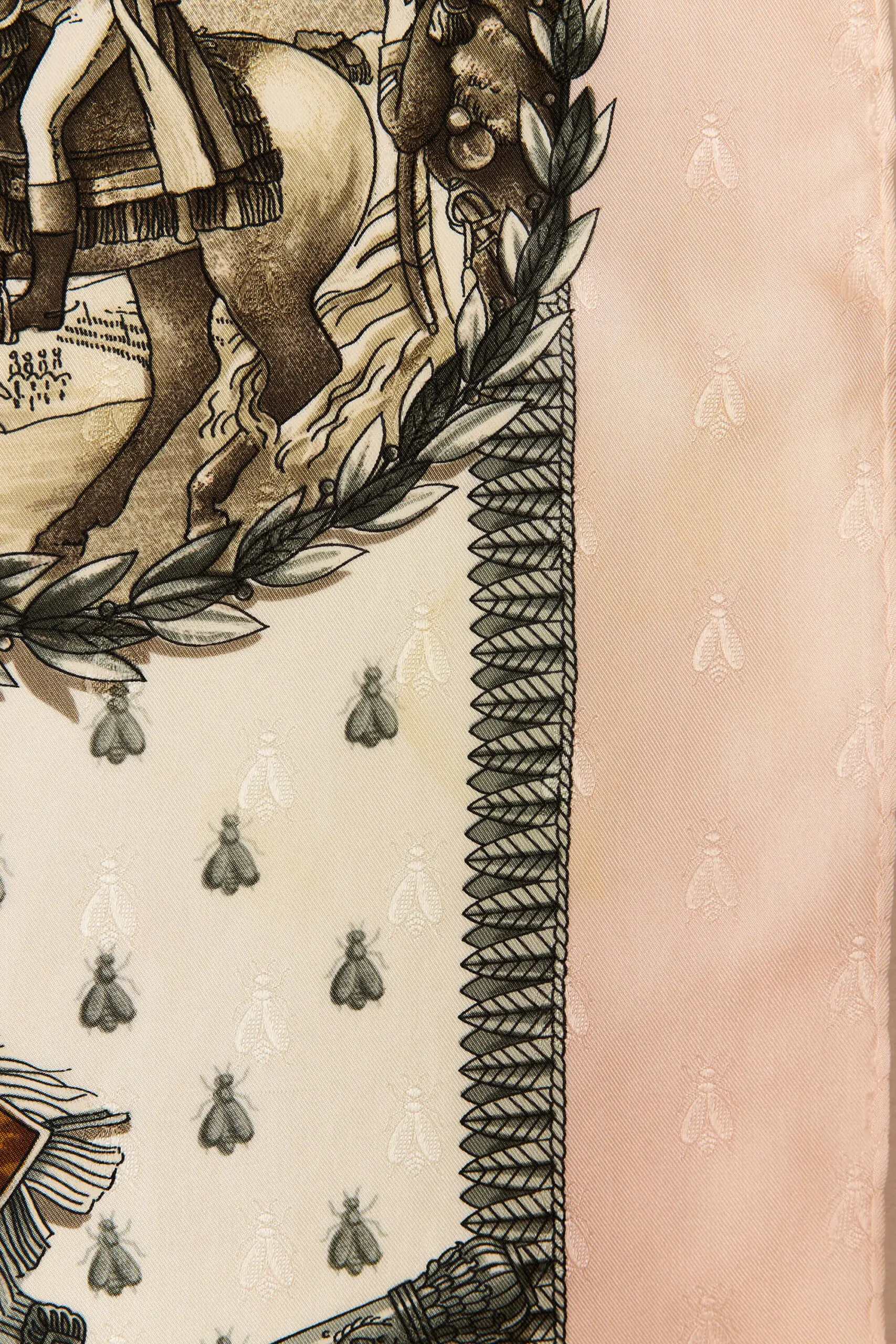 Napoléon Jacquard Carré Scarf 90 5 Napoléon Jacquard Carré Scarf 90