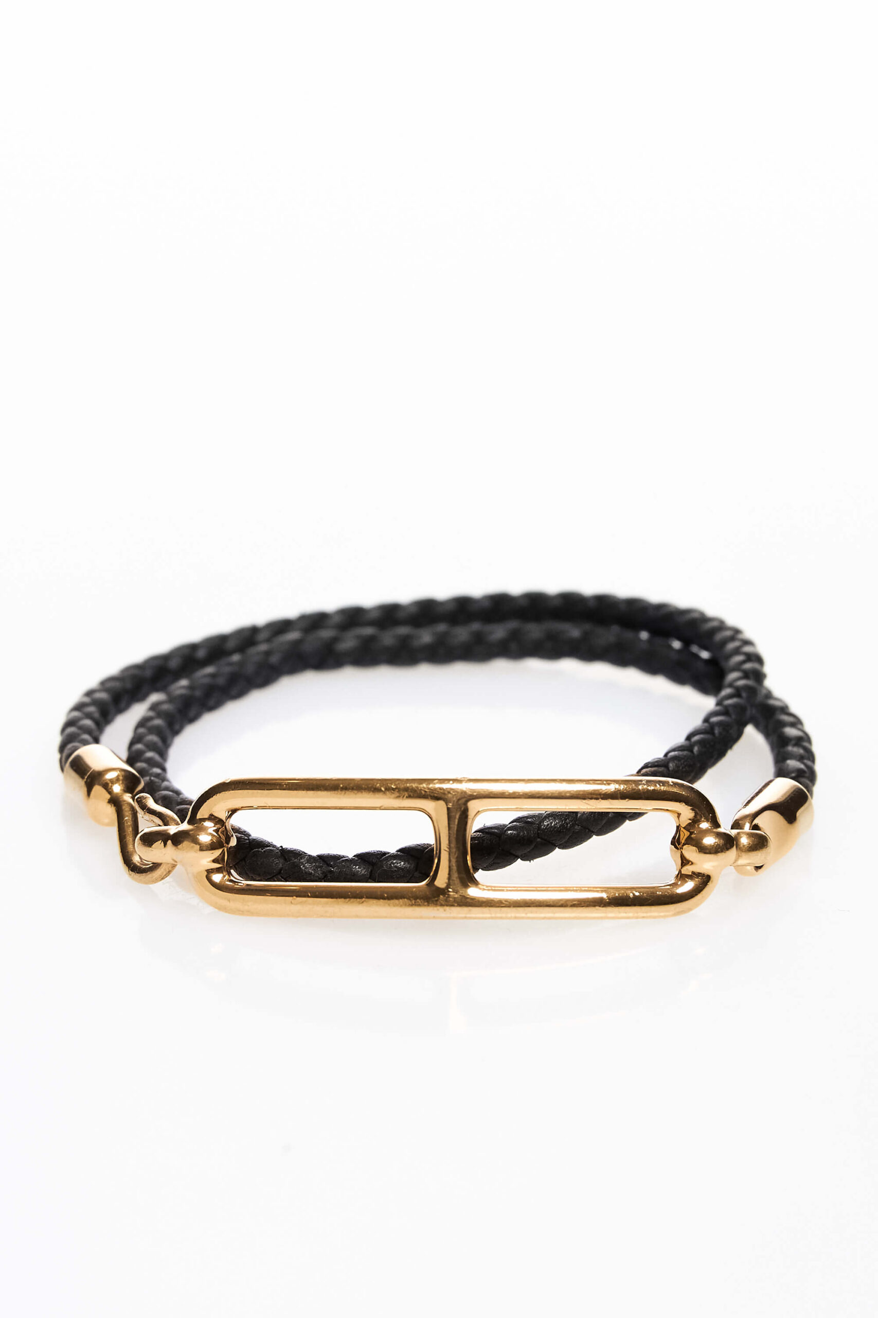 Roulis Double Tour Braided Leather Bracelet 1 Roulis Double Tour Braided Leather Bracelet