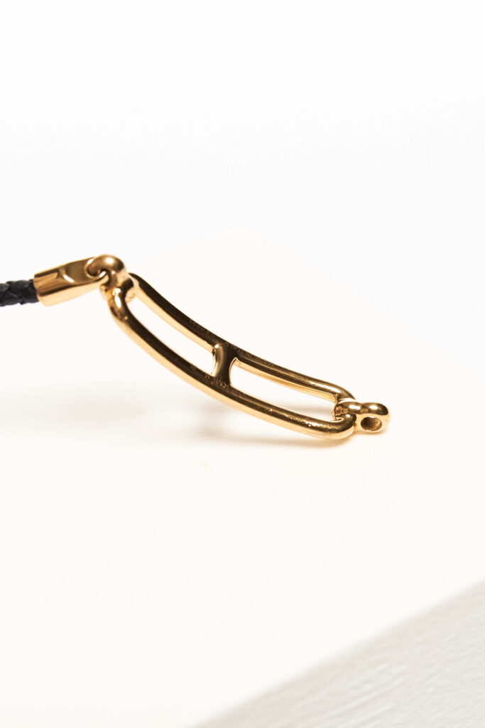 Roulis Double Tour Braided Leather Bracelet