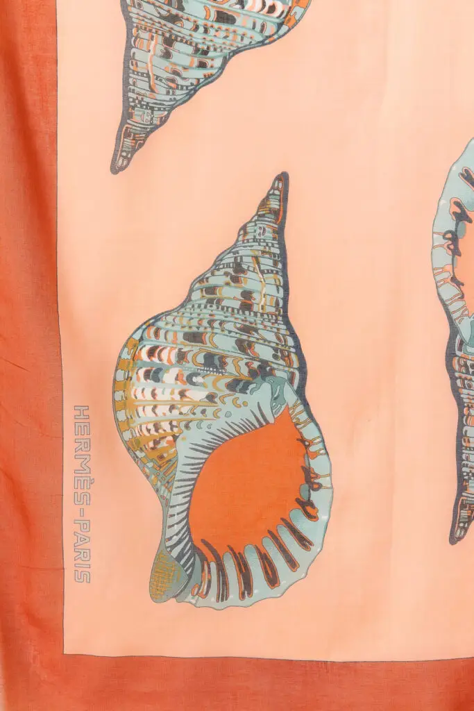 Shell Print Pareo Scarf 170
