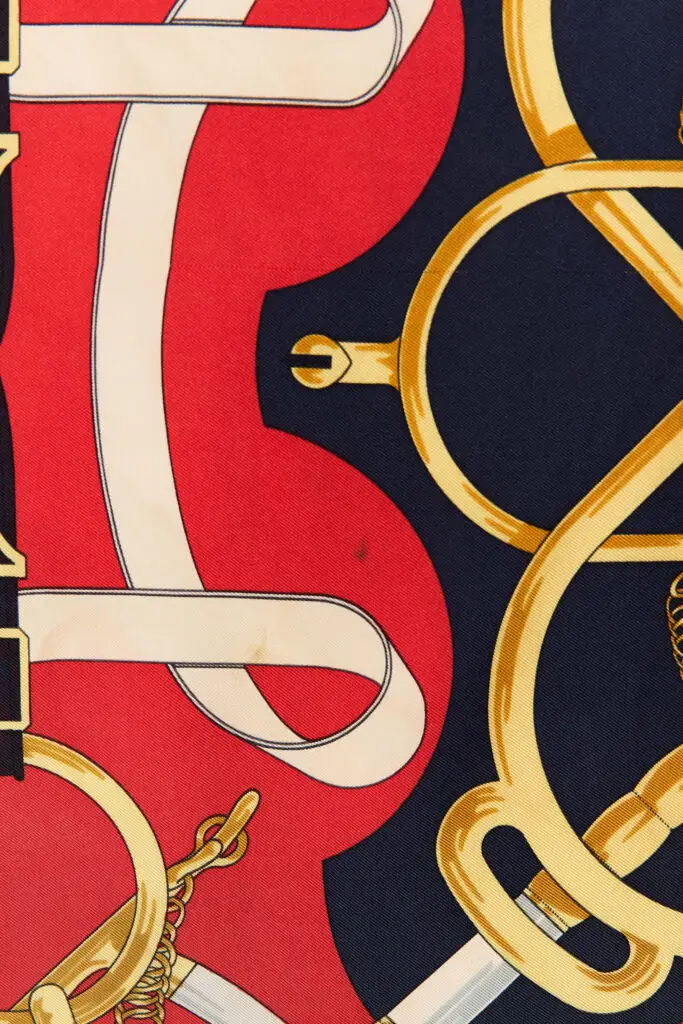 Vintage Éperon d’Or Coca-Cola Scarf 90