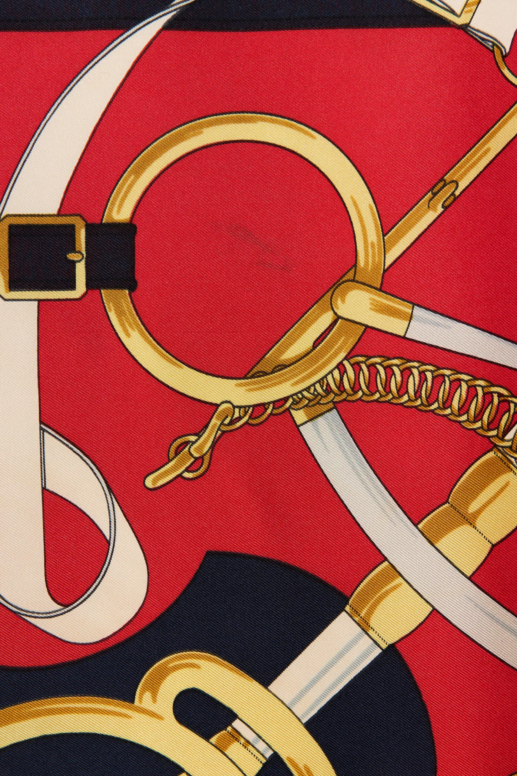 Vintage Éperon D’or Coca-Cola Scarf 90 4 Vintage Éperon d’Or Coca-Cola Scarf 90