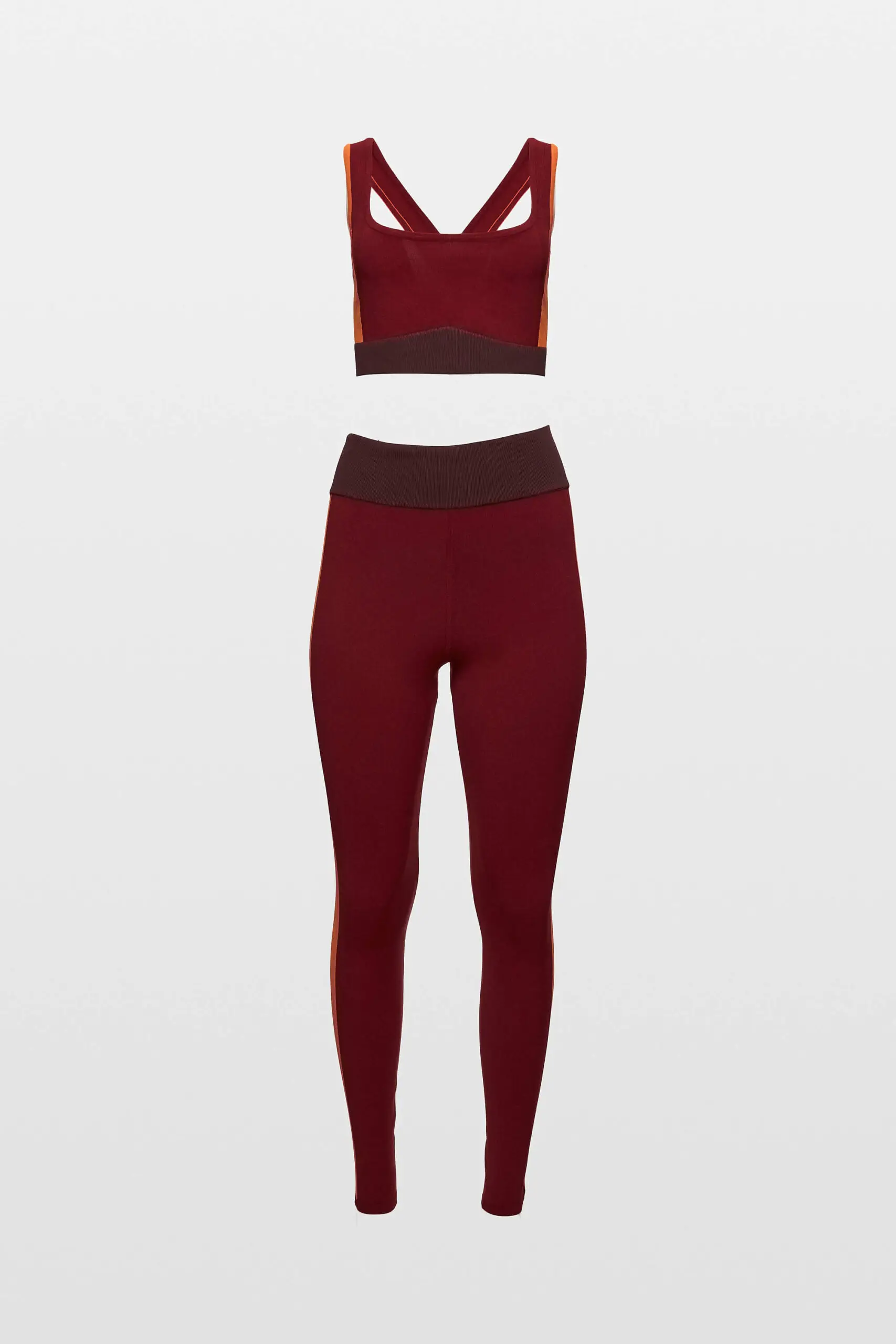 Yoga Set Rouge Sellier Knit 1 Yoga Set Rouge Sellier Knit