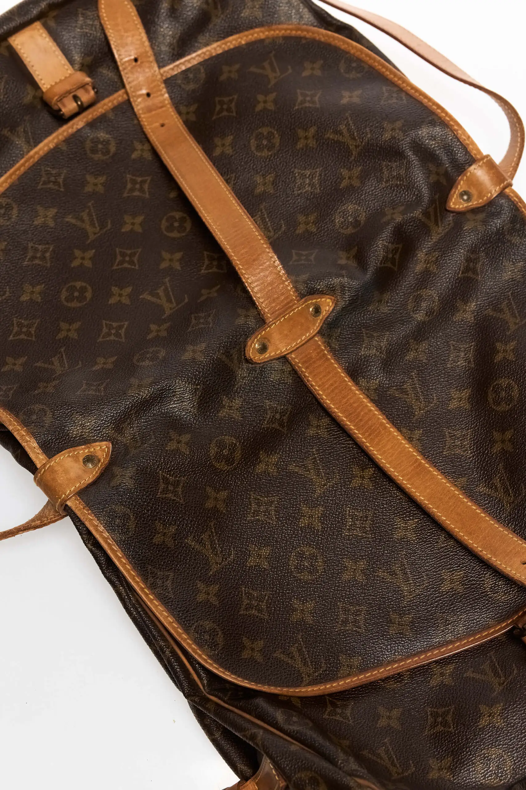Saumur 35 Monogram Canvas Shoulder Bag 5 Saumur 35 Monogram Canvas Shoulder Bag