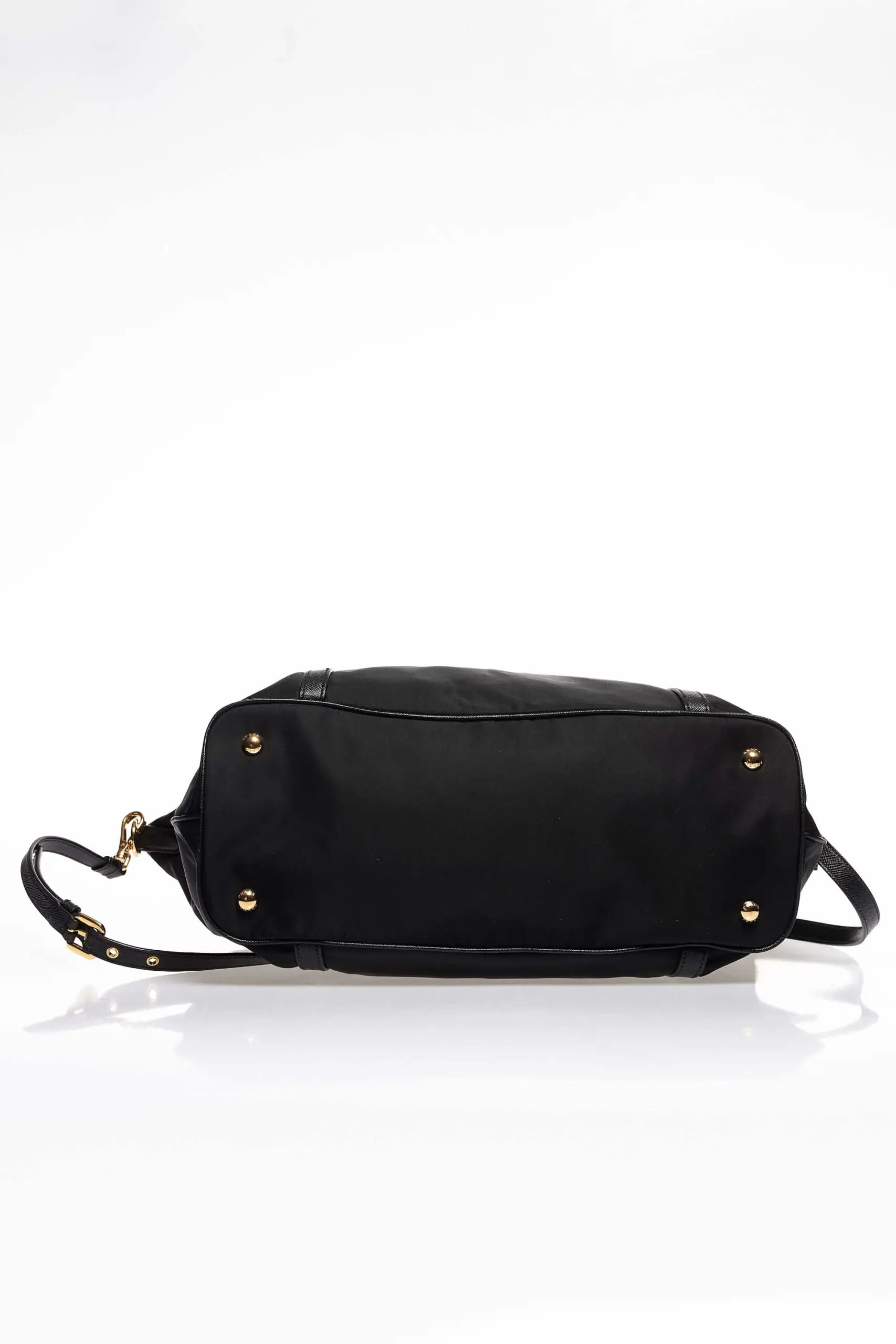 Nero Tessuto Nylon Tote Bag 1 Nero Tessuto Nylon Tote Bag