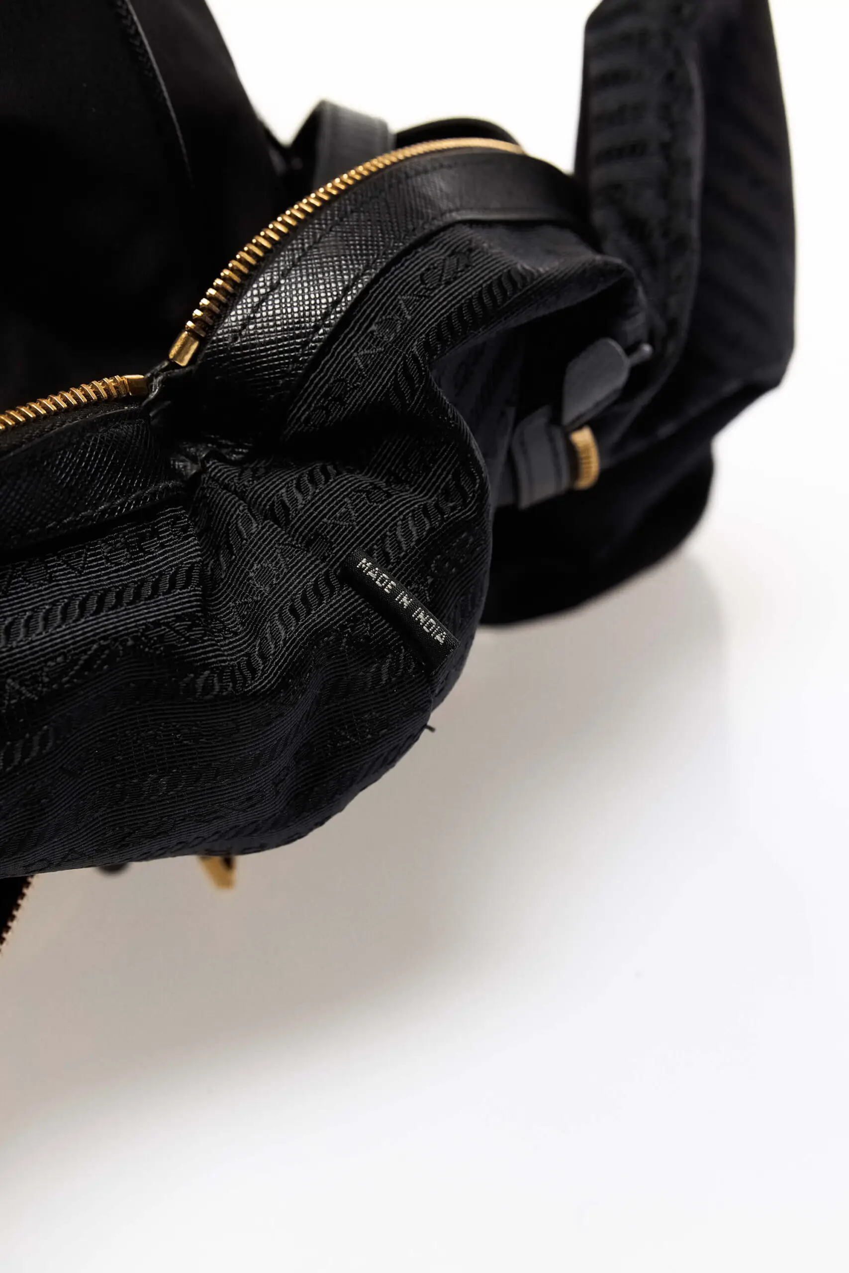Nero Tessuto Nylon Tote Bag 4 Nero Tessuto Nylon Tote Bag