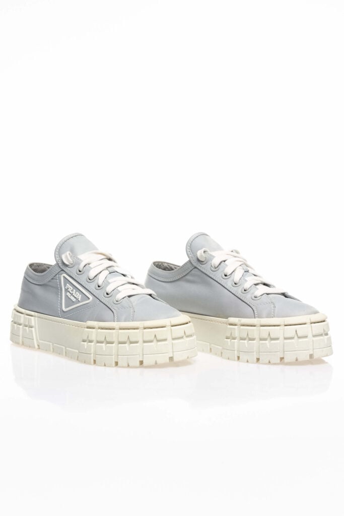 Re Nylon Chunky Sole Low Top Sneakers